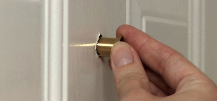 peephole door repair in Gravenhurst