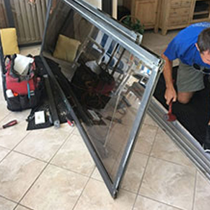 sliding glass door frame repair Gravenhurst
